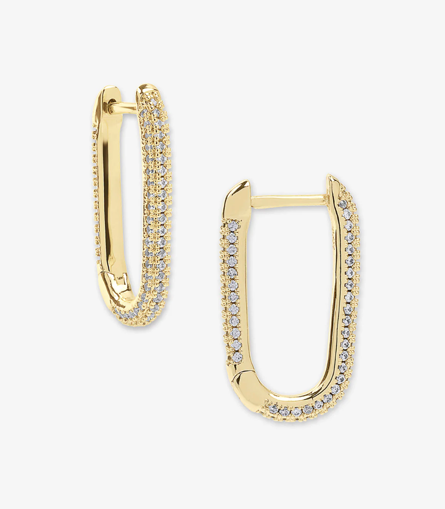 CARRIE PAVÉ CHAIN HUGGIES