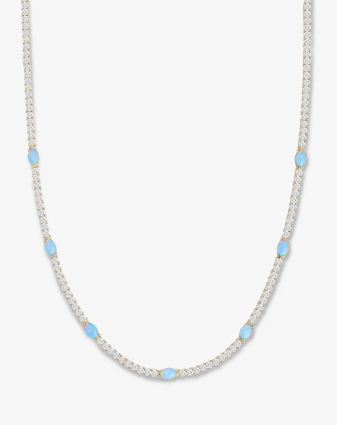 MAVEN OPAL TENNIS NECKLACE