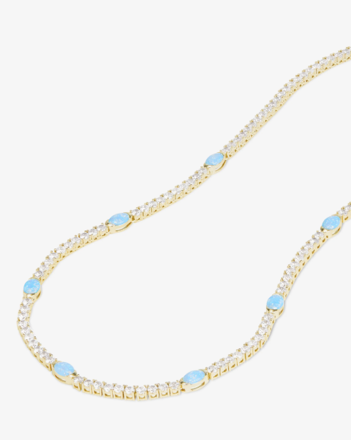 MAVEN OPAL TENNIS NECKLACE