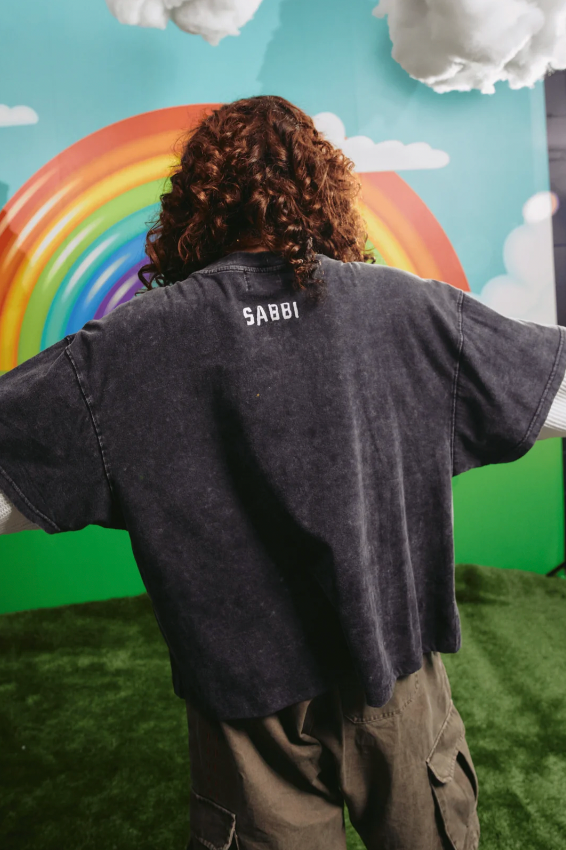 THE HAPPINESS WAFFLE LONG SLEEVE TEE
