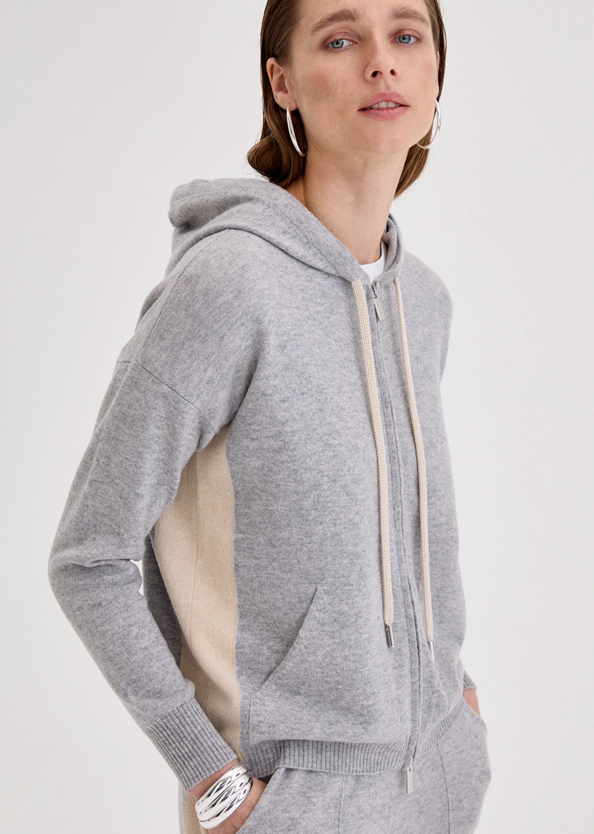 LANCIA HOODED CARDIGAN