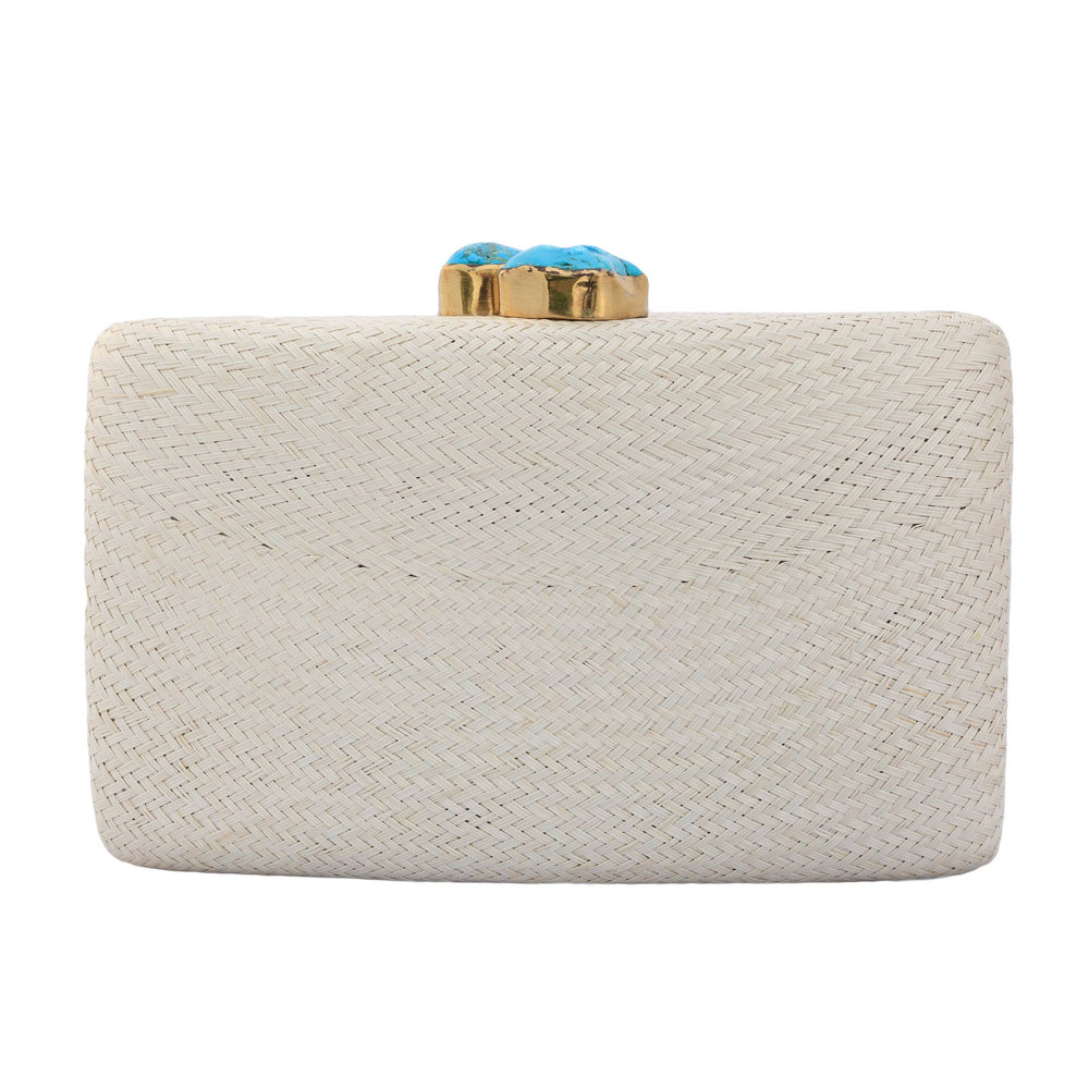 
                  
                    JEN TURQUOISE CLUTCH
                  
                
