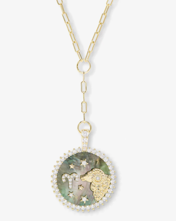 ZODIAC MEDALLION NECKLACE