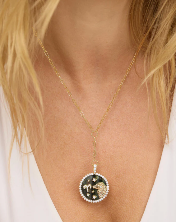 
                  
                    ZODIAC MEDALLION NECKLACE
                  
                