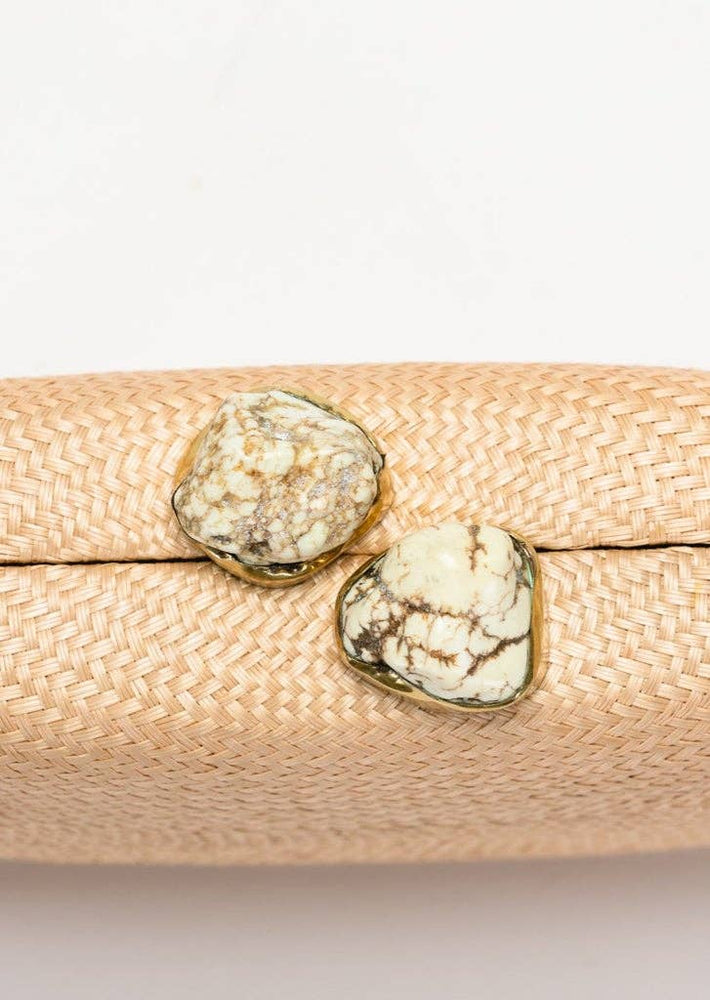 
                  
                    JEN WHITE STONES CLUTCH
                  
                