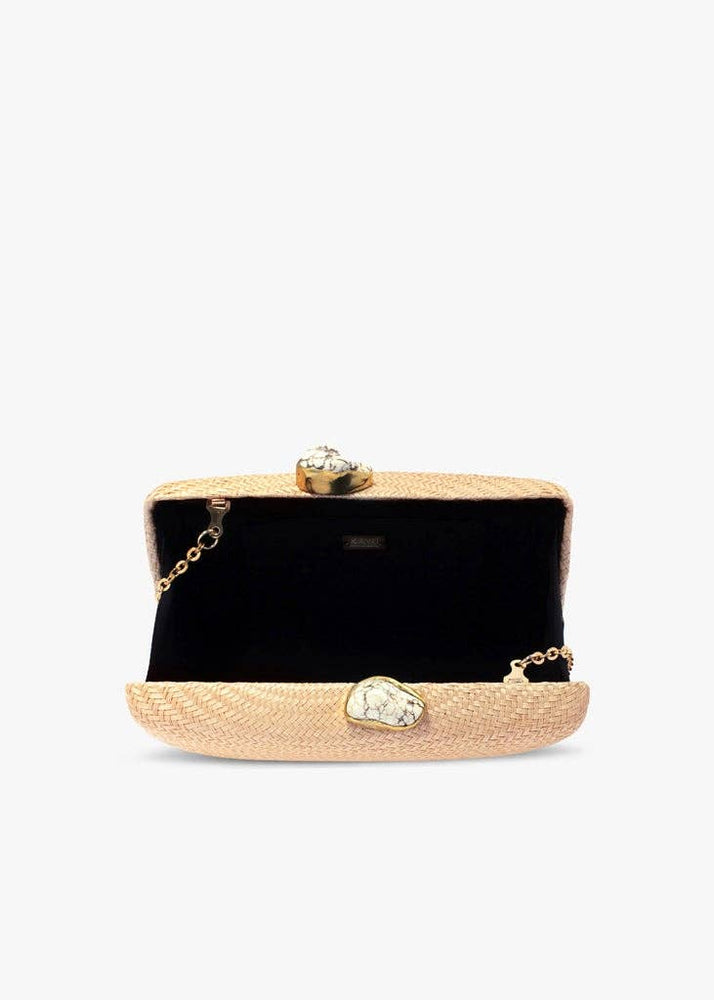 
                  
                    JEN WHITE STONES CLUTCH
                  
                