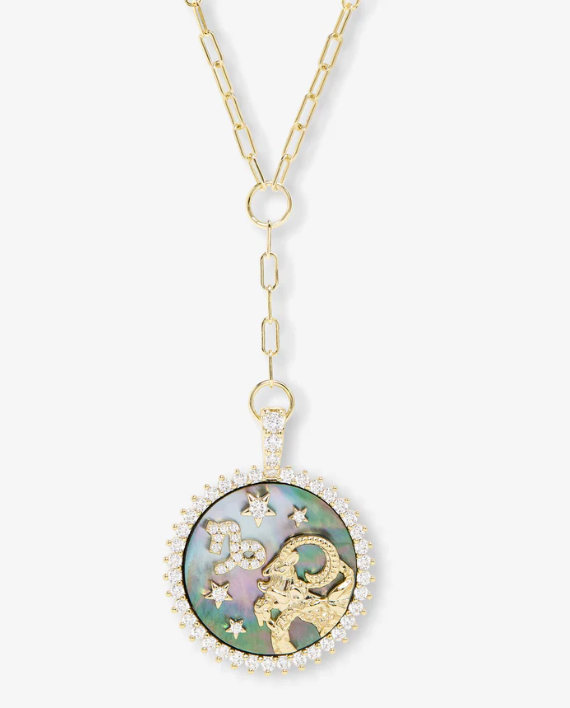
                  
                    ZODIAC MEDALLION NECKLACE
                  
                