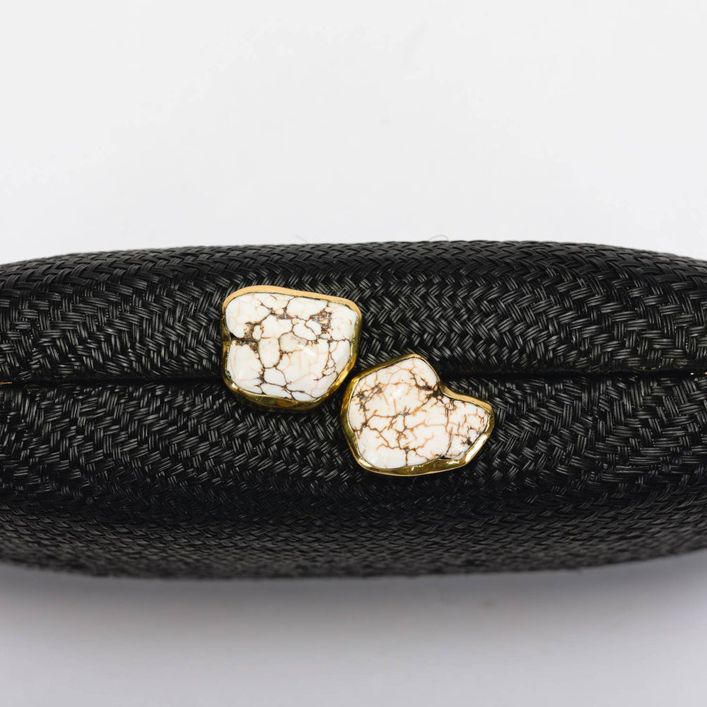 
                  
                    JEN WHITE STONES CLUTCH
                  
                