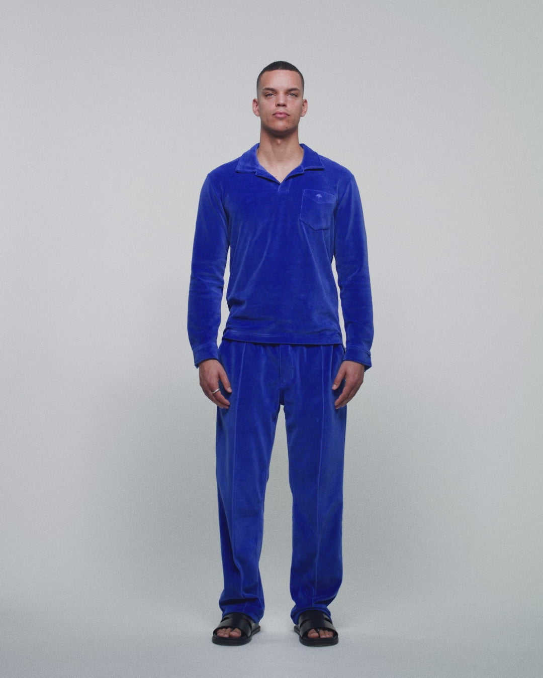 Azur Velour Pants - OAS