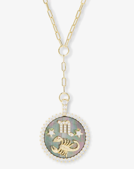 
                  
                    ZODIAC MEDALLION NECKLACE
                  
                